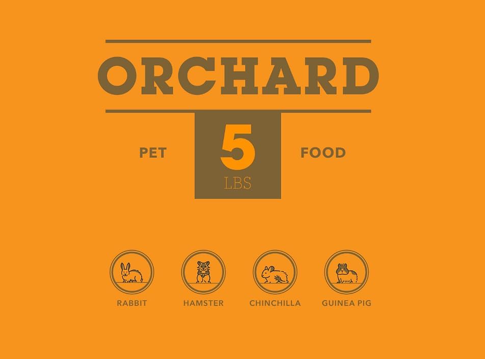 Bunny Honey Orchard Grass Hay for Guinea Pigs, Rabbits, Hamsters & Small Pets Fresh, High-Fiber, Supports Digestive Health & Dental Care, Non-Blended & Fresh Cut