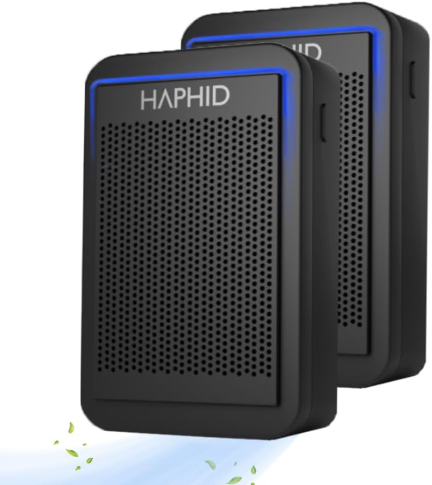 Cat Litter Deodorizer 99%, Pet Odor Eliminator for Strong Odor with Catalyst Filter, Air Purifier Plug In Air Freshener for Home & Pets Litter Box Room Wardrobe Toilet Shoe Cabinet (2-Pack)