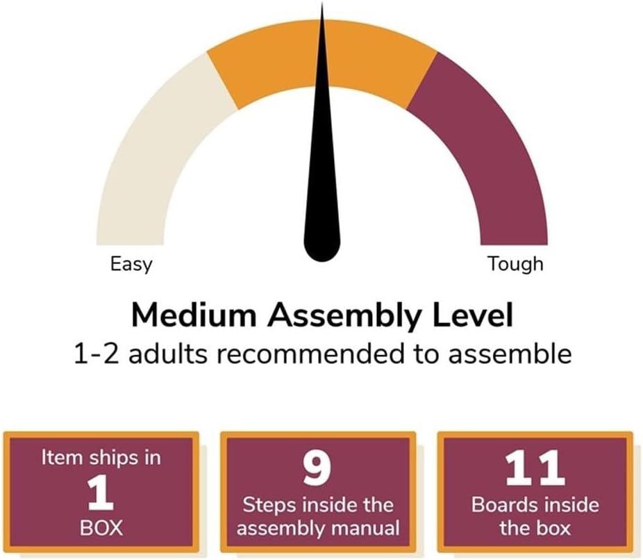 Pemberly Row 10/20 Gallon Aquarium/Terrarium Stand in Rustic