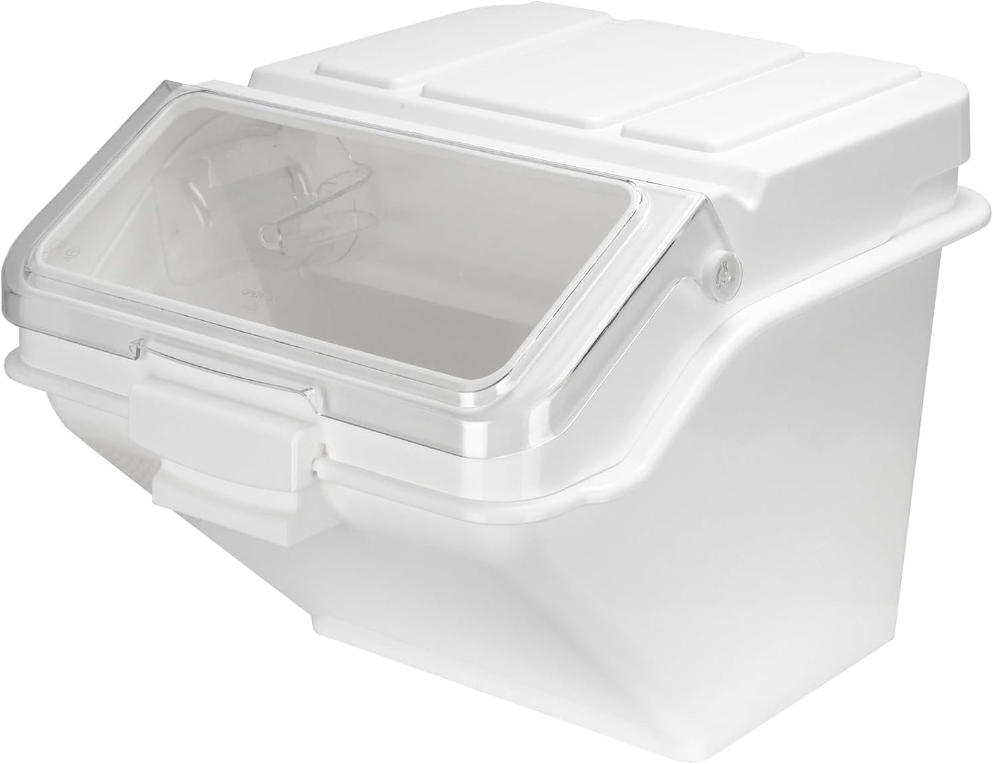 88LB Airtight Flour Storage Container With Scoop for Dry Food, Sugar, Baking Supplies,Rice.BPA Free Ingredient Storage Bin,Pet Food Storage Container Dog Cat Birds Food Bin (88 LB)