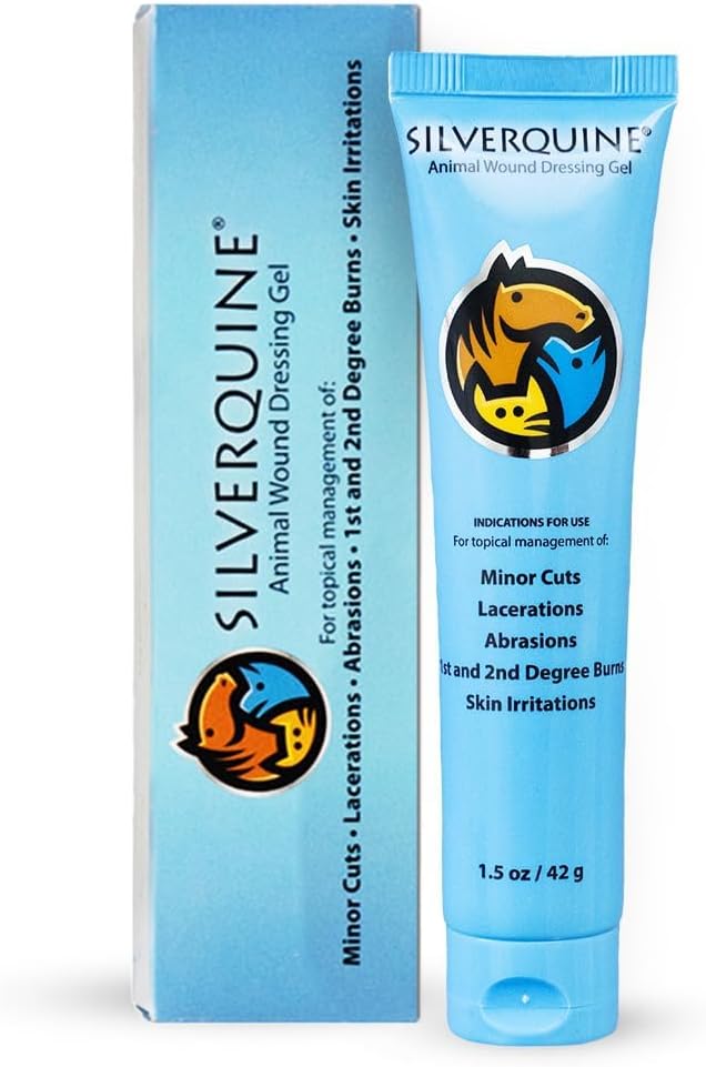 Hot Spot Gel for Dogs and Cats - Dog Wound and Skin Irritation Solution, Pet Emergency Kit, Hydrogel Ointment for Cuts, Burns, Itch, Skin Issues, and Pet Restoration & Wellness - 1.5 Oz