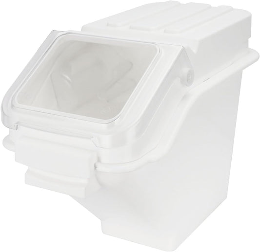 53LB Airtight Flour Storage Container With Scoop for Dry Food, Sugar, Baking Supplies,Rice.BPA Free Ingredient Storage Bin,Pet Food Storage Container Dog Cat Birds Food Bin (53 LB)