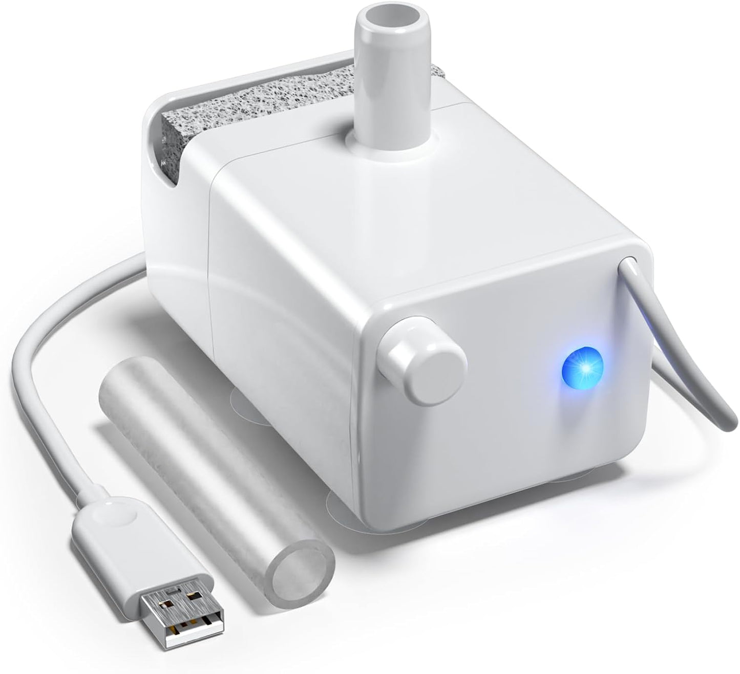 Dog Water Fountain for Large Dogs, 8L/2.1Gal Stainless Steel Pet Water Fountain with Water Level Window, Automatic Dog Water Bowl Dispenser for S-L Dogs and Multi-Pets (Pump)