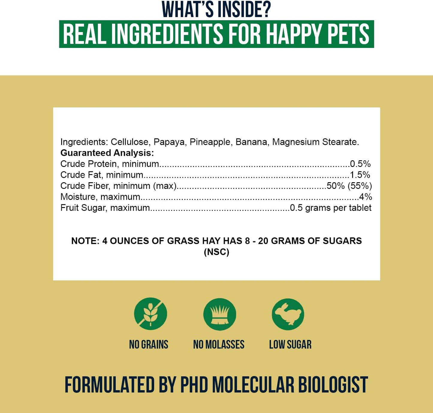 Sherwood Pet Health Snackies for Chinchillas, Rabbits & Guinea Pigs, Grain-Free, Real Fruit, Low Sugar and High in Fiber Treats in Multiple Flavors