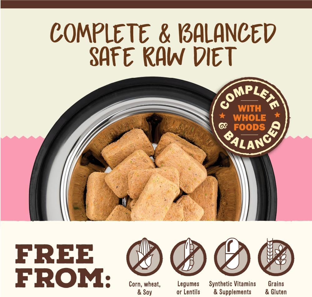 Primal Freeze Dried Raw Cat Food Nuggets Beef & Salmon, Complete & Balanced Meal or Topper, Premium, Healthy, Grain Free, High Protein Raw Cat Food with Probiotics (14 oz)