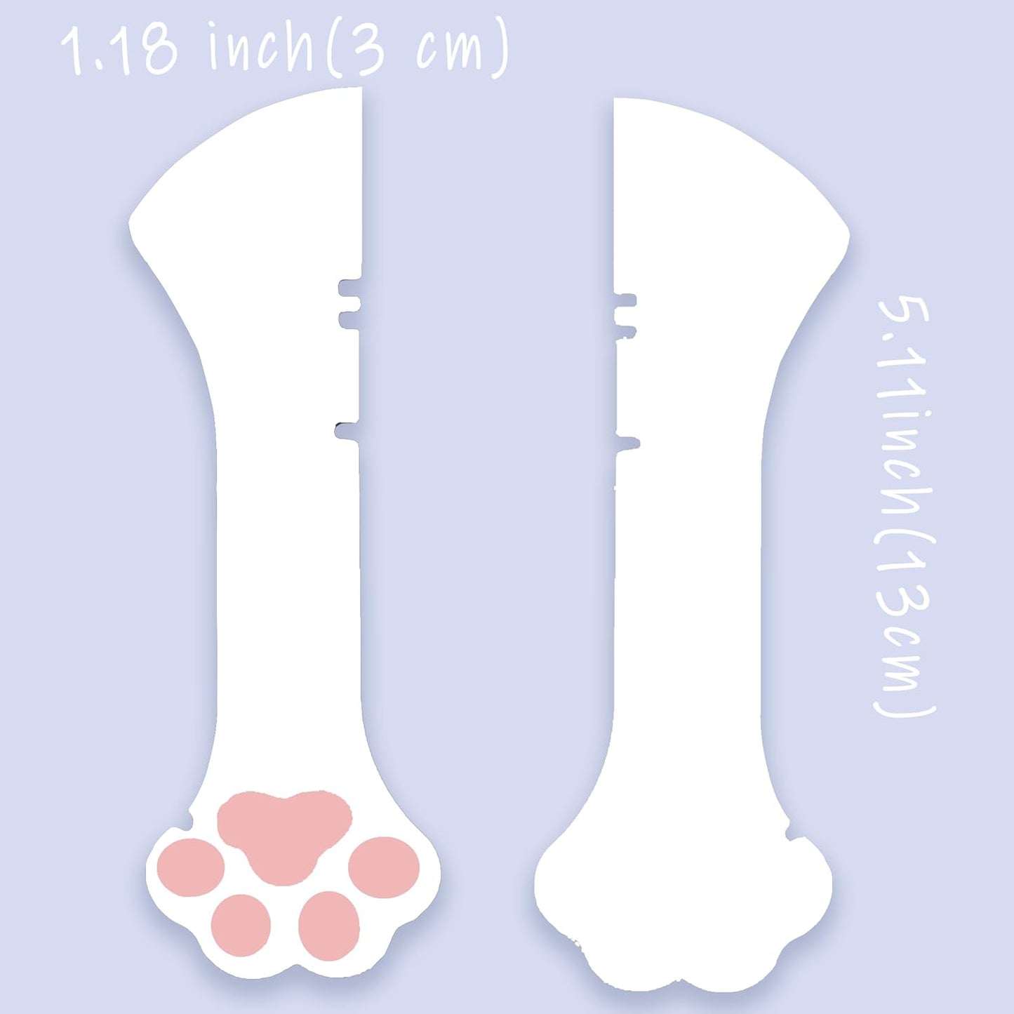 Meow&Woof Cat Wet Food Spoon, Mini Spatula for Pet Canned Food, BPA Free Can Spoons for Animal Feeding, Small Jars Spatulas, Easy Clean Scraper for Dog Food Cans (2 Spoons)