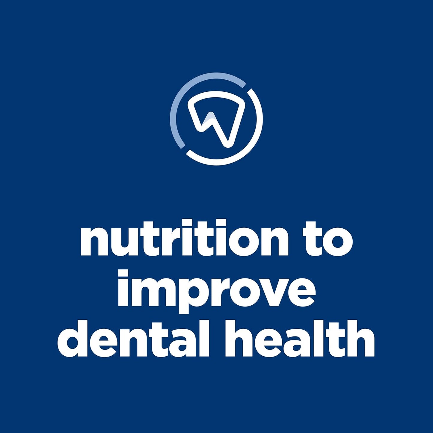 Hill's Science Diet Oral Care, Adult 1-6, Plaque & Tartar Buildup Support, Dry Dog Food, Chicken, Rice, & Barley, 28.5 lb Bag