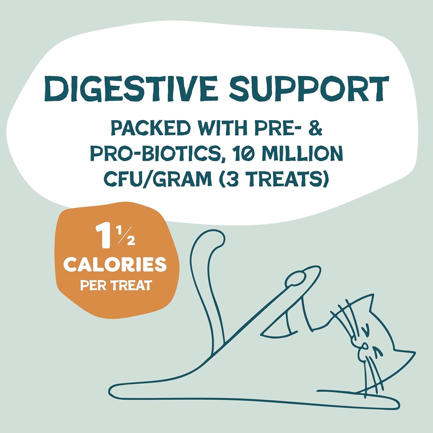 Shameless Pets Crunchy Cat Treats - Catnip Treats for Cats with Digestive Support, Kitten Treats with Real Ingredients, Natural & Healthy Flavored Feline Snacks - Catnip N Chill Chicken Liver, 12 oz