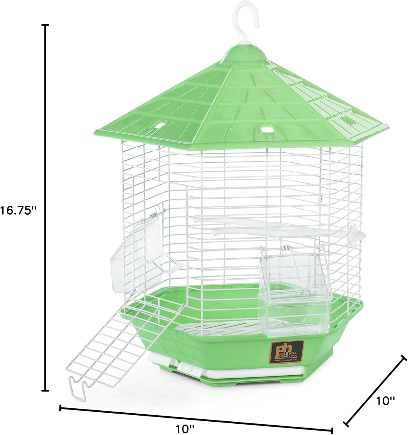 Prevue Pet Products SP31997GREEN Bali Bird Cage, Green