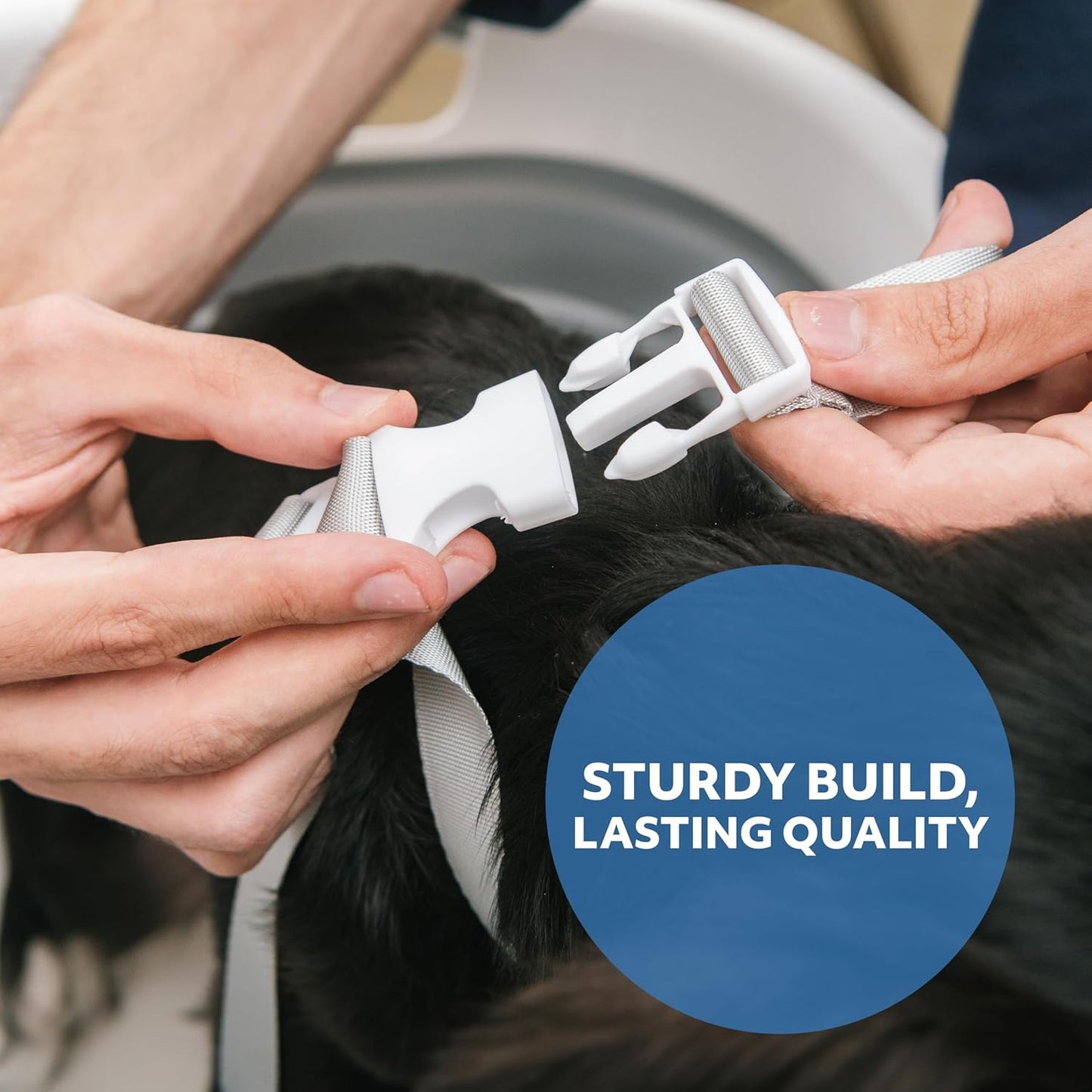 Smoochie Collapsible Pet Bathtub & Washing Station – Portable, Space-Saving Tub for Dogs & Cats, Indoor & Outdoor Grooming