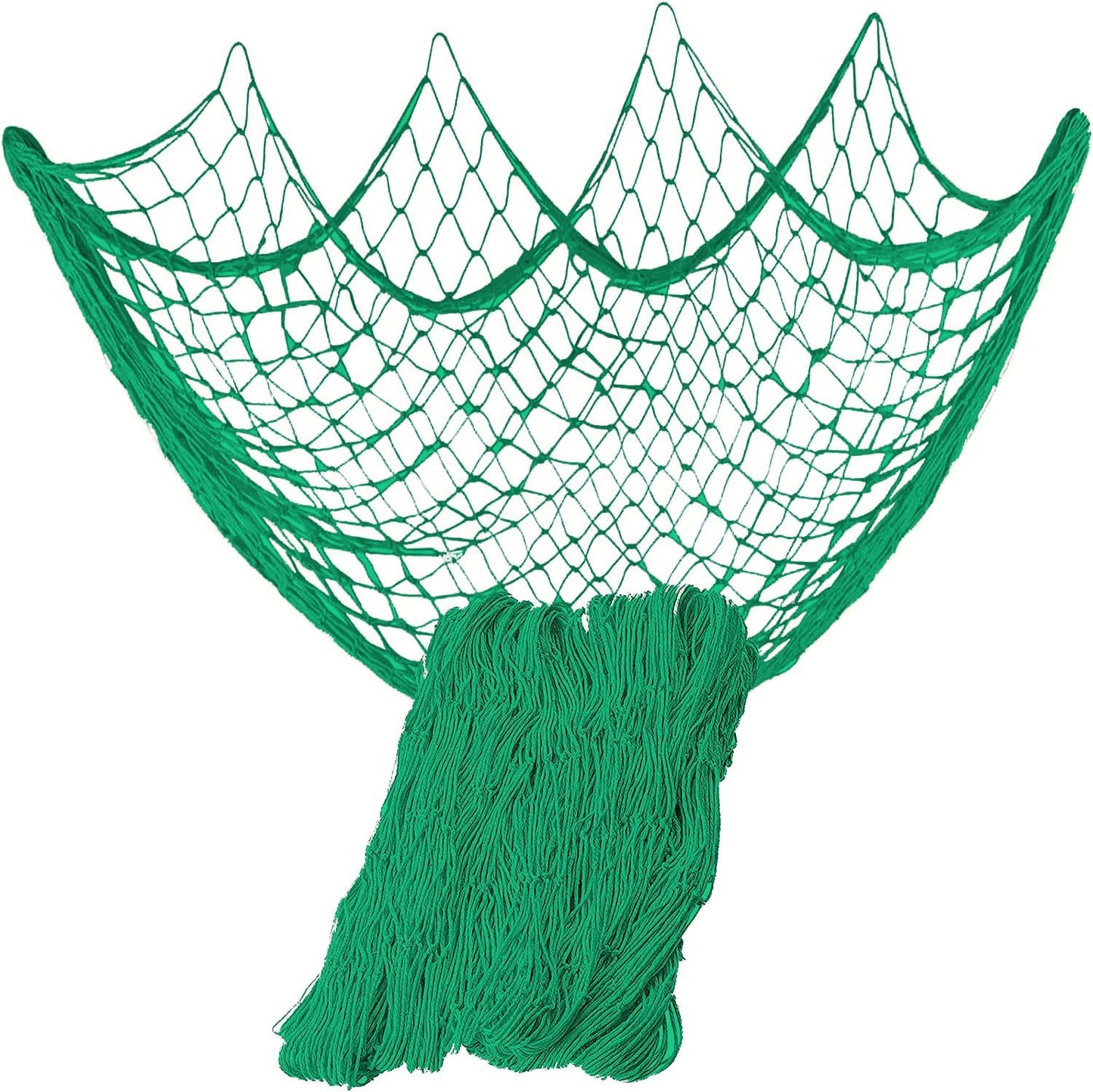 Nature Fish Net Wall Decoration with Shells, Ocean Themed Wall Hangings Fishing Net Party Decor for Pirate Party,Wedding,Photographing Decoration