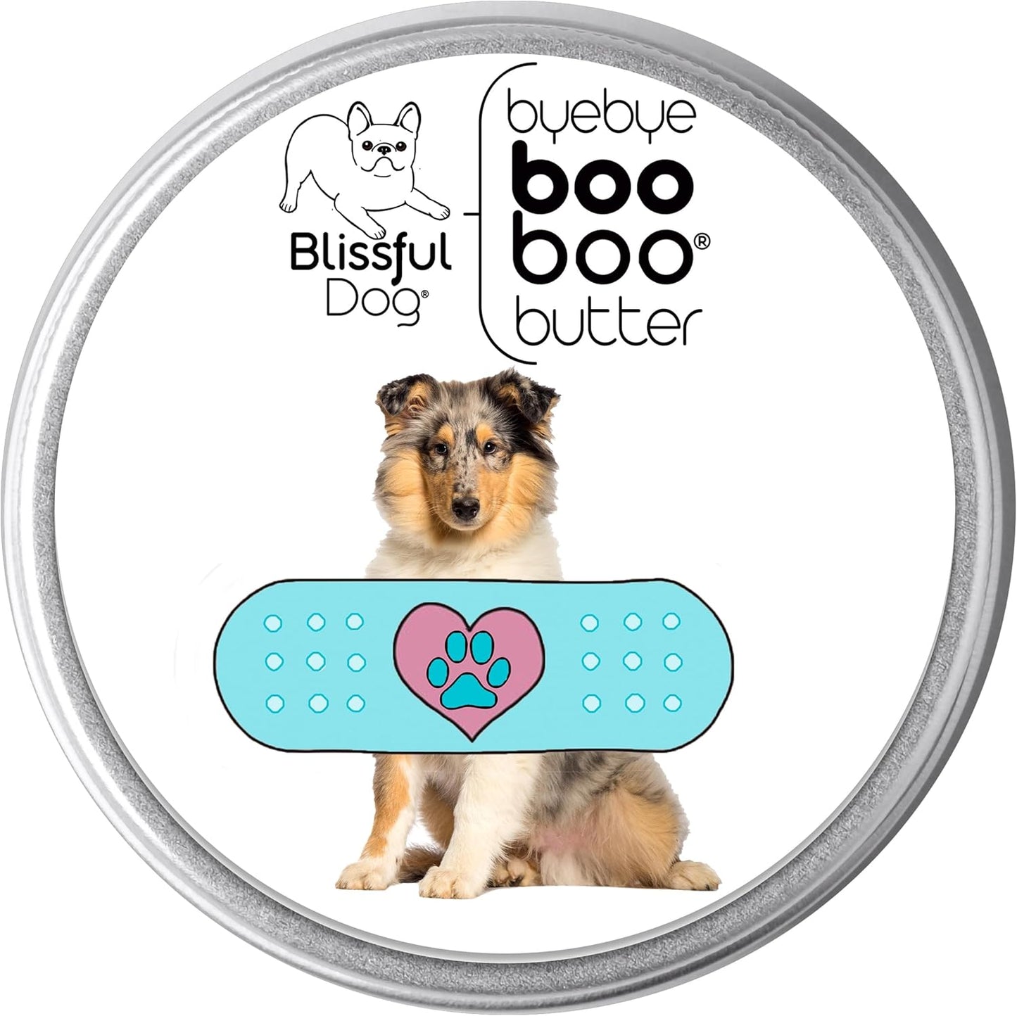 The Blissful Dog 4 oz TIN Collie Booboo Butter