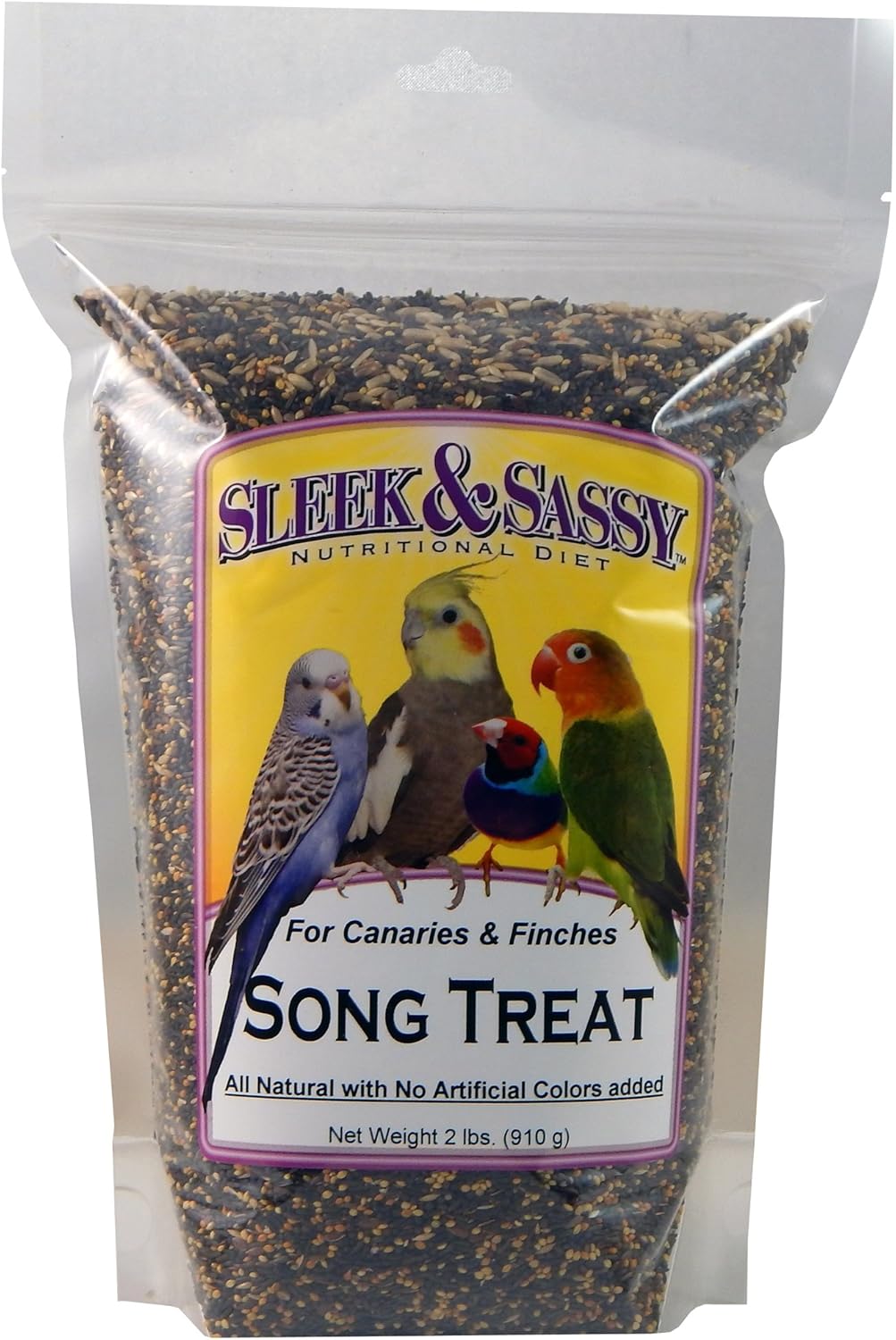 SLEEK & SASSY Song Bird Treat for Finches and Canaries (2 lbs.)