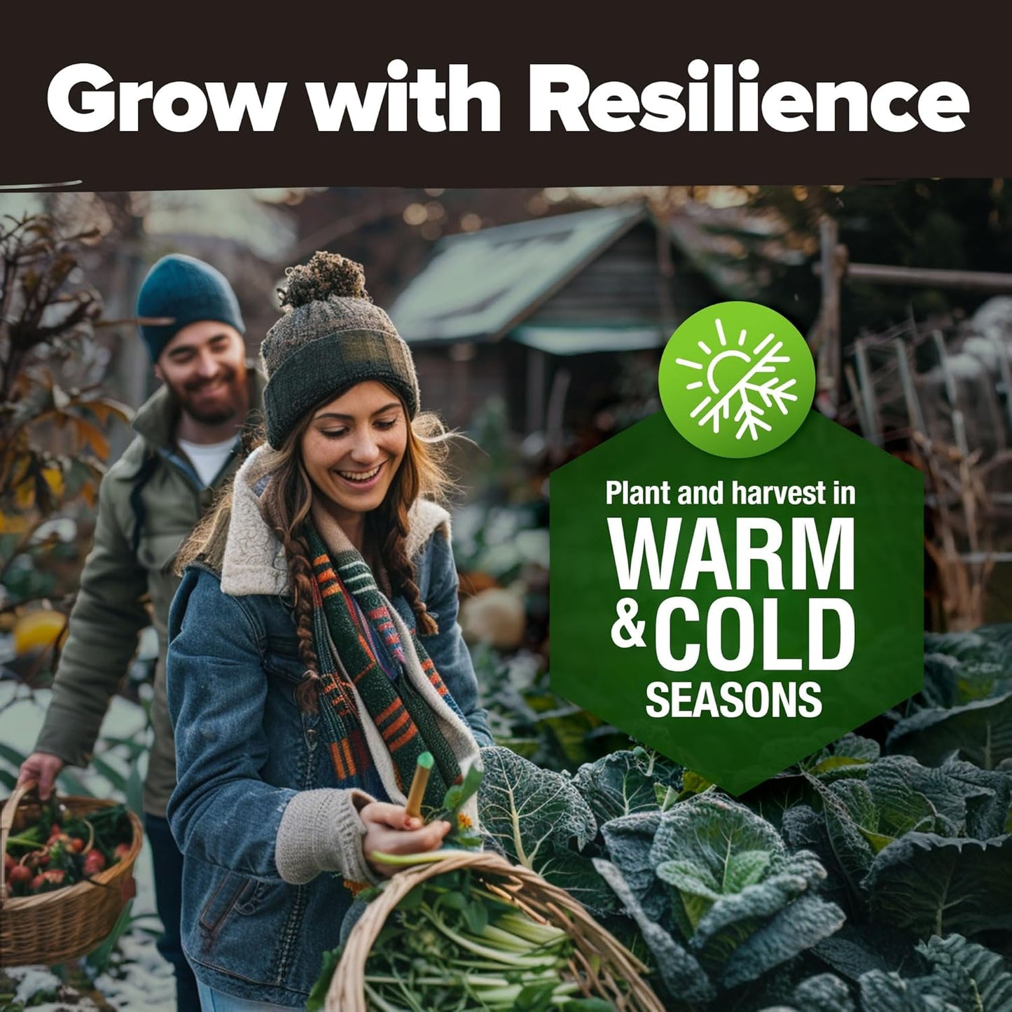 HOME GROWN π¨π¦π π£π₯ππ ππ¨π 15 Heirloom Vegetable Seeds 7,000+ π‘π’π‘-ππ π’ Seeds for Planting, Survival Garden Pack for Preppers, Emergency Bugout Gear, Indoor Outdoor Vegetable Gardening Kit