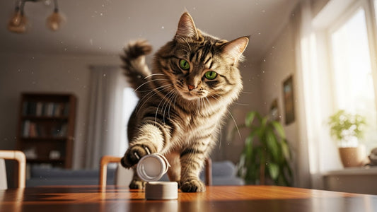 Why Cats Knock Things Off Tables (For Real)