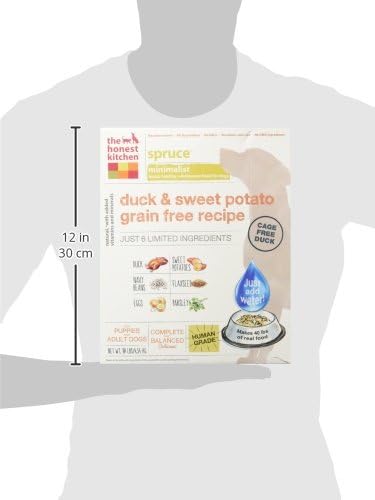 The Honest Kitchen Wholemade™ Limited Ingredient Duck & Sweet Potato Dog Food, 10 lb Box