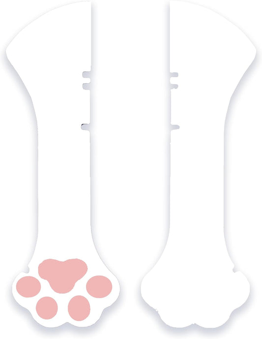 Meow&Woof Cat Wet Food Spoon, Mini Spatula for Pet Canned Food, BPA Free Can Spoons for Animal Feeding, Small Jars Spatulas, Easy Clean Scraper for Dog Food Cans （2 Spoons）
