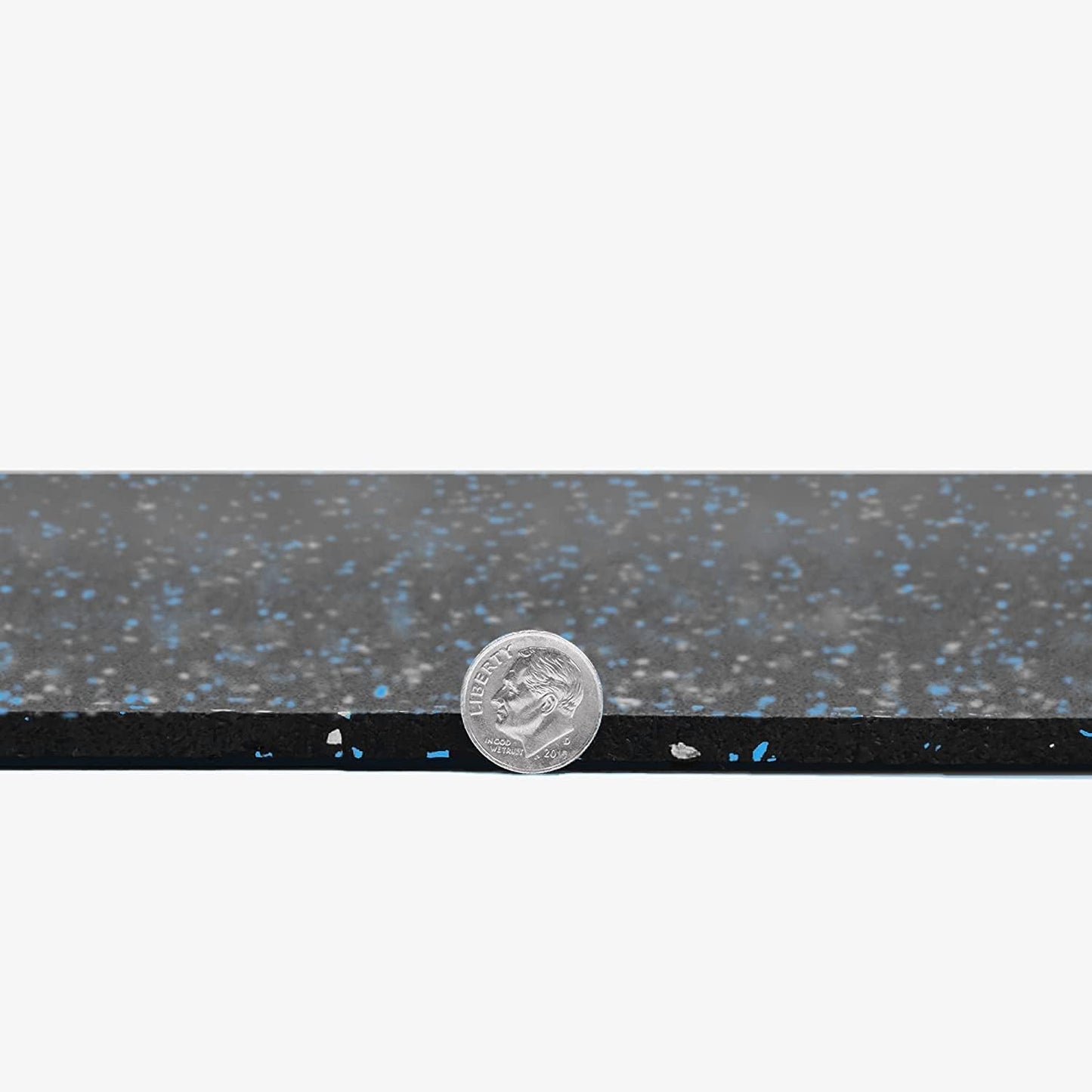 Flooring Inc's 1/4" Thick Tough Rubber Flooring Roll | Flexible Recycled Rubber Floor Mats for Home Gym | Heavy Duty Rubber Mat for Home Gyms, Sheds, Horse Stall Mat or Trailer