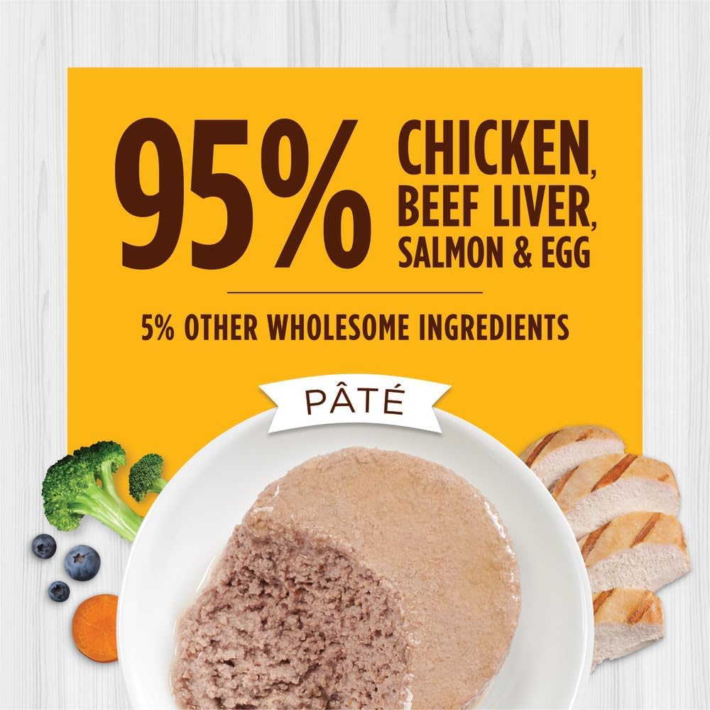 Instinct Original Kitten Wet Cat Food, Pate, Grain-Free - Real Chicken, 5.5 oz. Cans (Pack of 12)