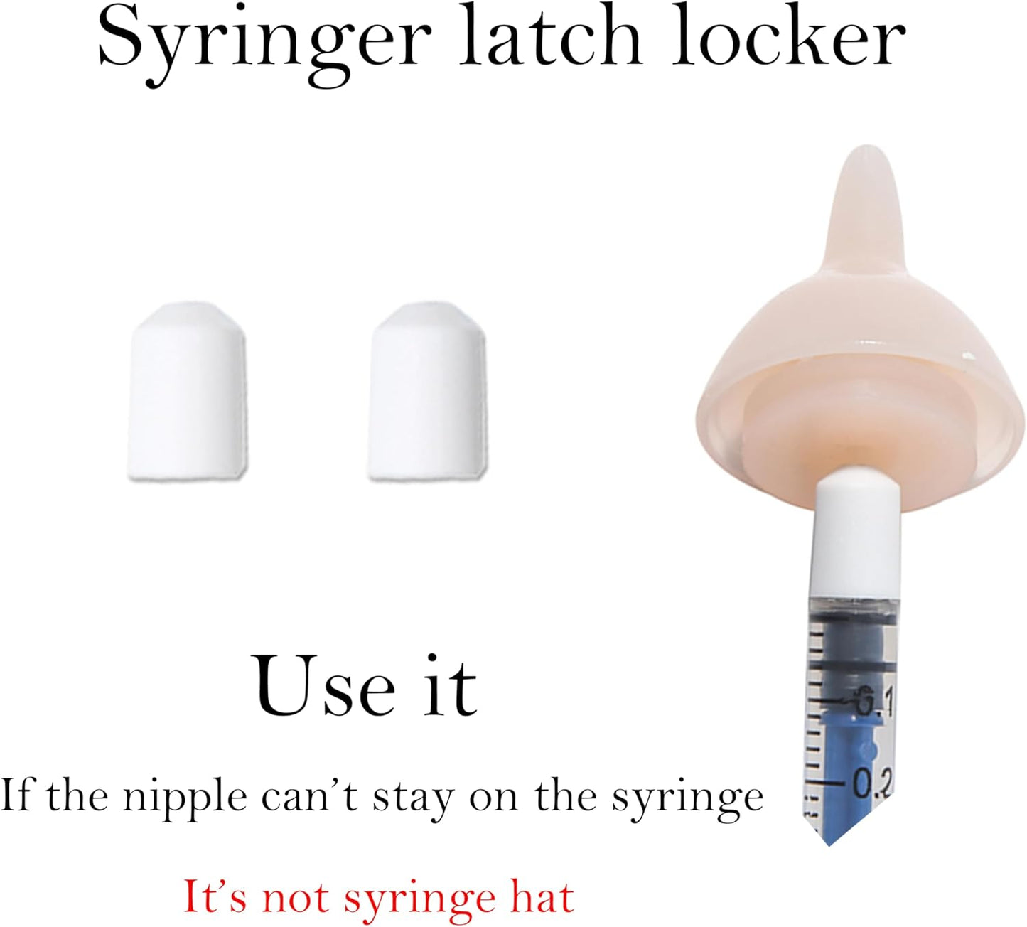 Silicone Feeding Nipples and Syringes for Newborn Kittens, Puppies, Small Animals, Rabbits Dongdong pet