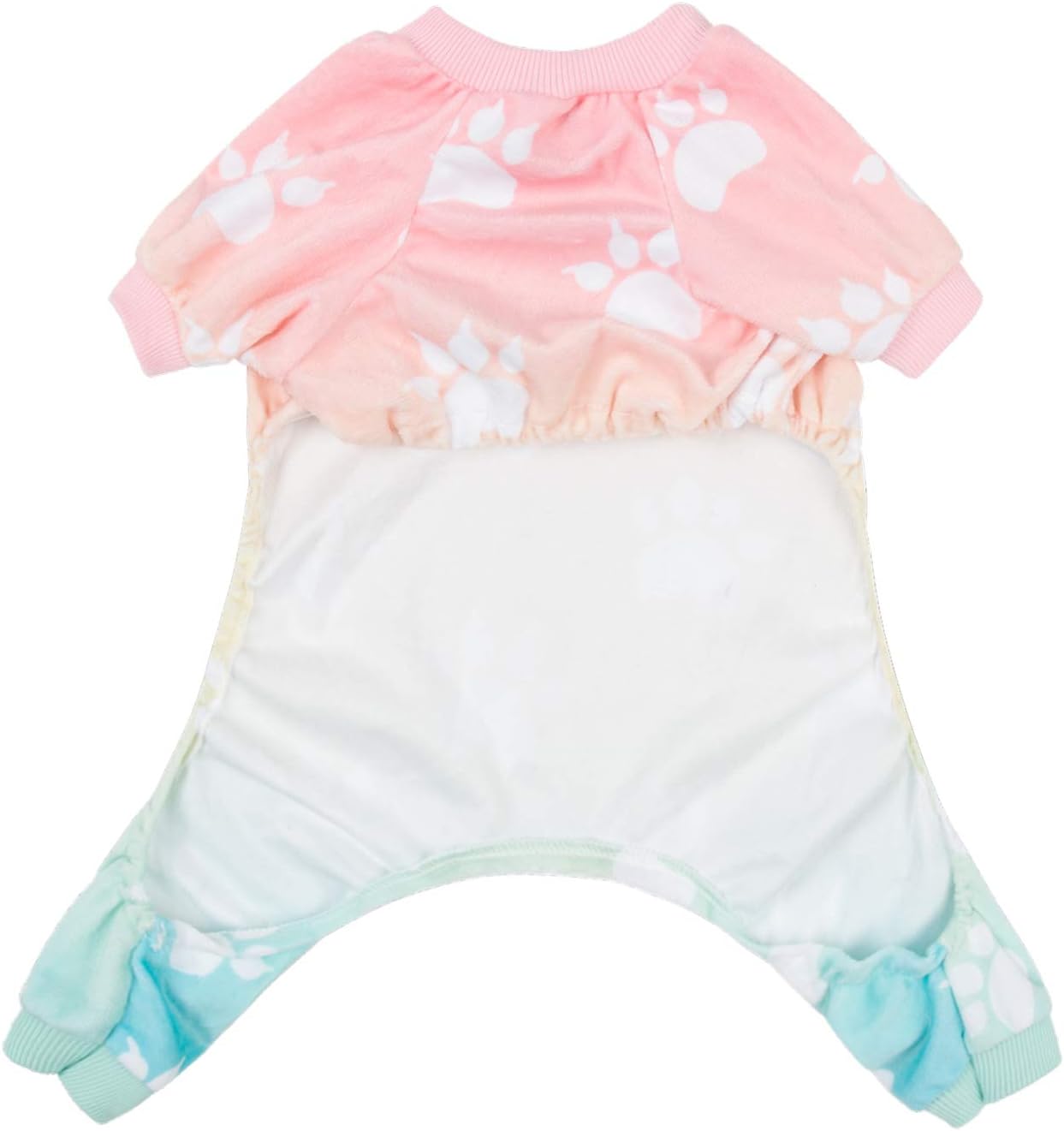 CuteBone Small Dogs Outfit Soft Puppy Onesies Pjs Dog Pajamas Pet Coat Cat Apparel Comfy Doggie Jumpsuit Bodysuit for All Seasons P09L