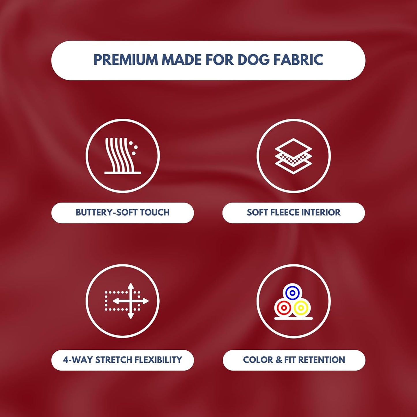 Spark Paws Dog Hoodie – Premium Dog Sweater for Small, Medium, and Large Dogs | Warm Outfits for French Bulldogs, Pitbull, Puppy, Winter Jacket Alternative - Burgundy - 5XL