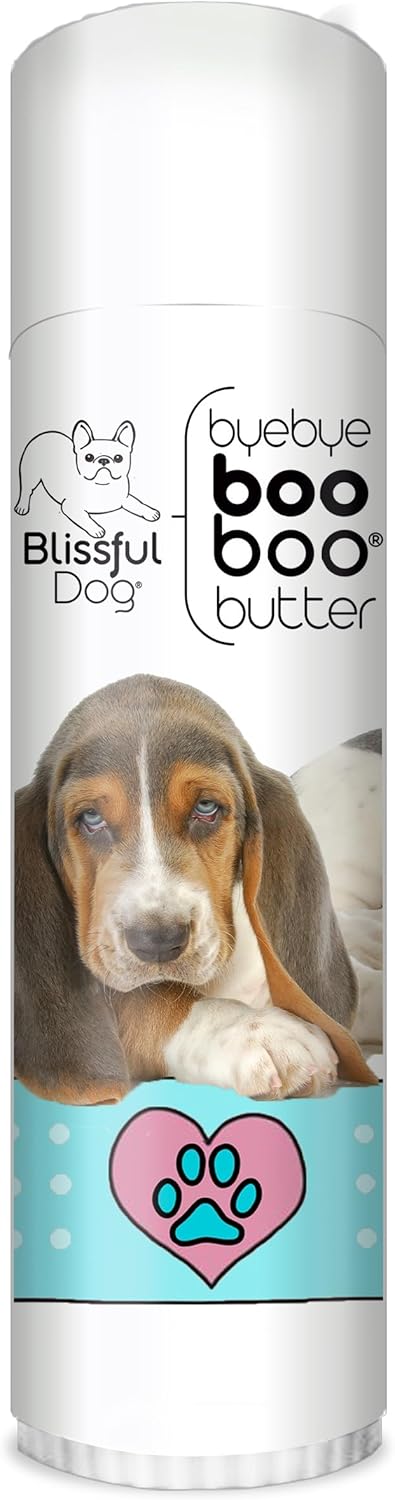 The Blissful Dog .50 oz Tube Basset Hound Booboo Butter