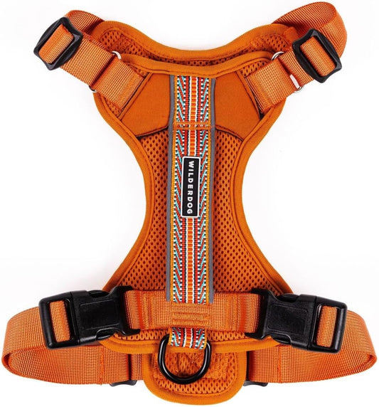 Wilderdog Lightweight Dog Harness with Reflective Straps - Medium - Sienna