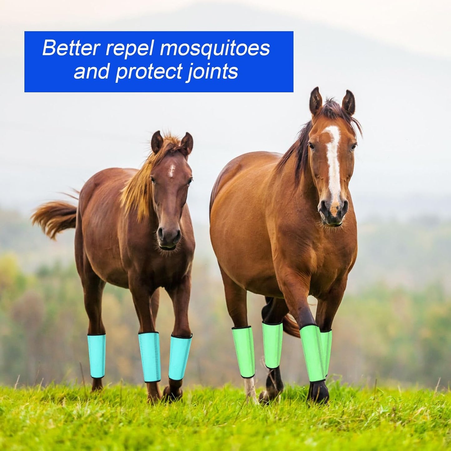 8 Pcs Mesh Fly Boots for Horse Breathable Mesh Horse Boots Protective Horse Leg Wraps Horse Leggings for Preventing Flies and Mosquitoes Bites (Light Pink, Dark Pink)