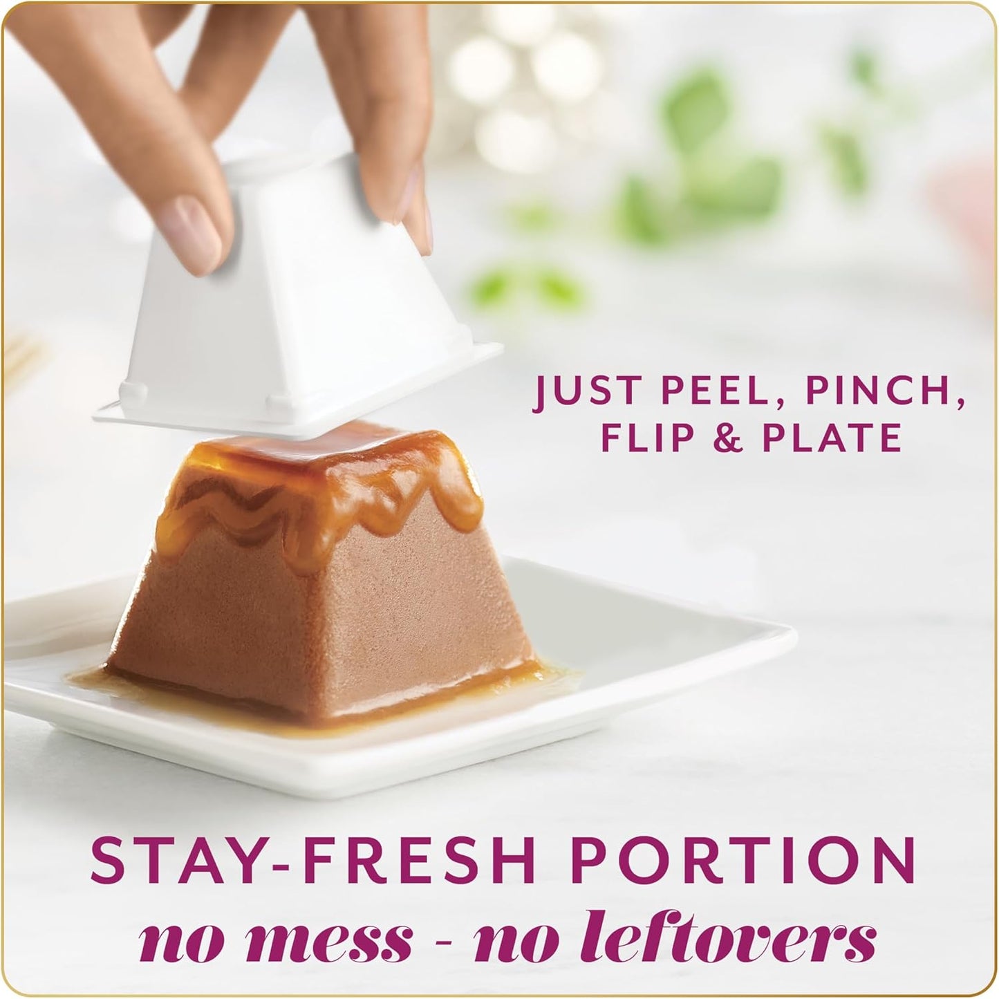 Fancy Feast Gems Pate Cat Food Mousse with Beef and a Halo of Savory Gravy Cat Food - (Pack of 8) 4 oz. Boxes