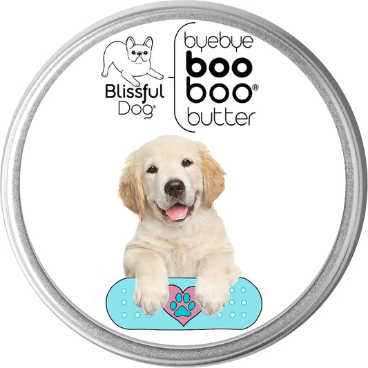 The Blissful Dog 8 oz TIN Golden Retriever Booboo Butter