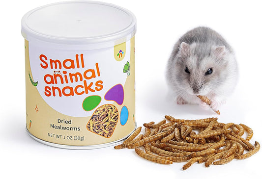 Niteangel Small Animal Snack & Treats - Small Critter Natural Treat for Dwarf Syrian Hamsters Gerbils Mice Sugar Glider Hedgehogs Chickens Birds