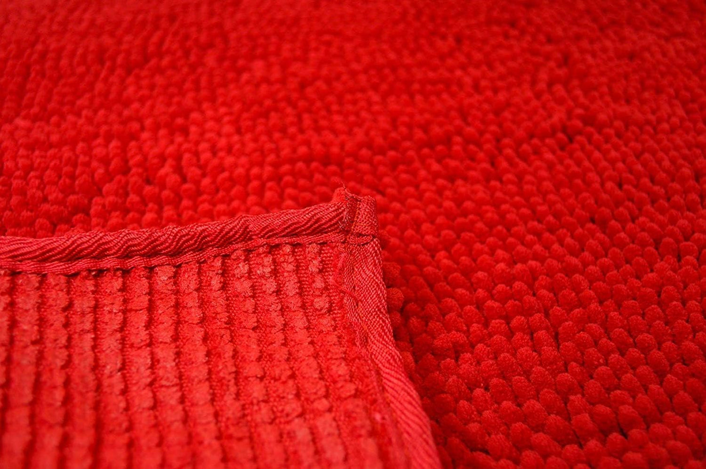 My Doggy Place Microfiber Dog Mat for Muddy Paws, 36" x 26" Red - Absorbent and Quick-Drying Dog Paw Cleaning Mat, Washer and Dryer Safe - Non-Slip Rubber Backed Dog Floor Mat, Large