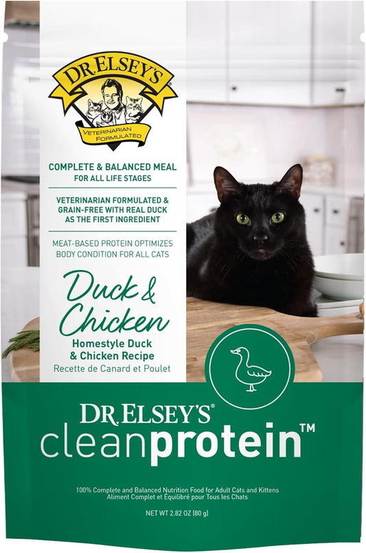 Dr. Elsey's® cleanprotein® Duck & Chicken Homestyle Recipe All-Meat Pouch (Pack of 12)