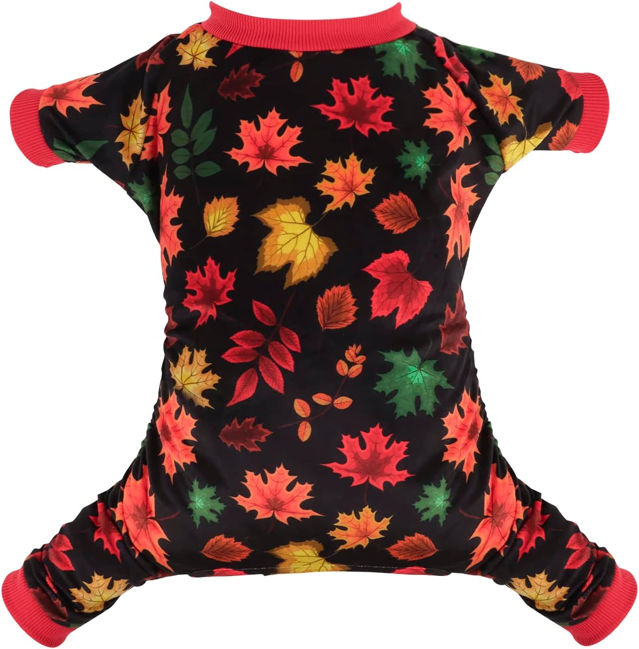 CuteBone Dog Halloween Pajamas Puppy Onesies Small Dogs Soft Pjs Coat Cat Apparel Comfy Pet Christmas Clothes Outfit Doggie Bodysuit P265L