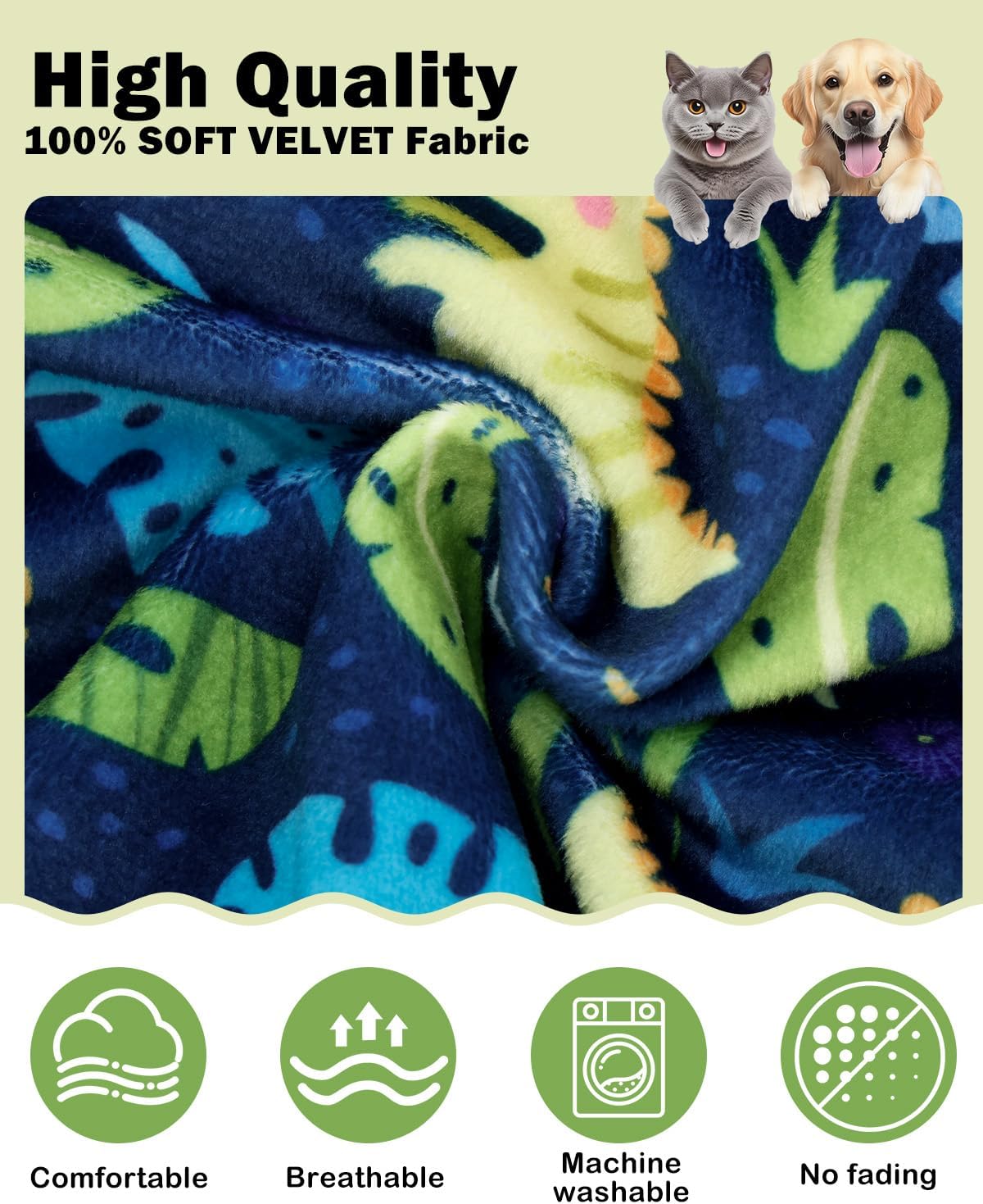 CuteBone Dinosaur Costume Dog Pajamas, Stretchy Spandex Crystal Velvet Sleepwear Coat for Small Dogs, Soft & Warm Pet Outfit Clothes for Cold Weather, Cozy Pullover Design COSP10S