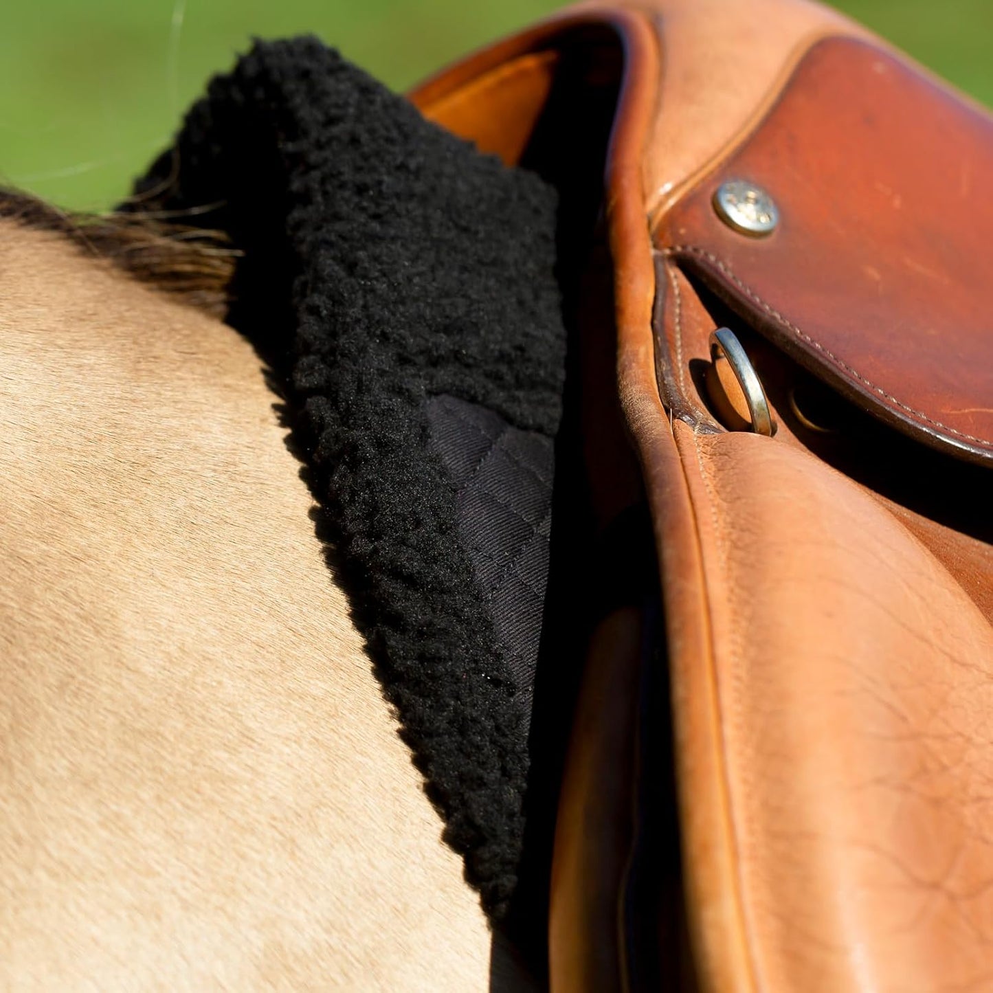 HORZE Fur Half Pad | Durable, Breathable, Non-Slip Correction Saddle Pad