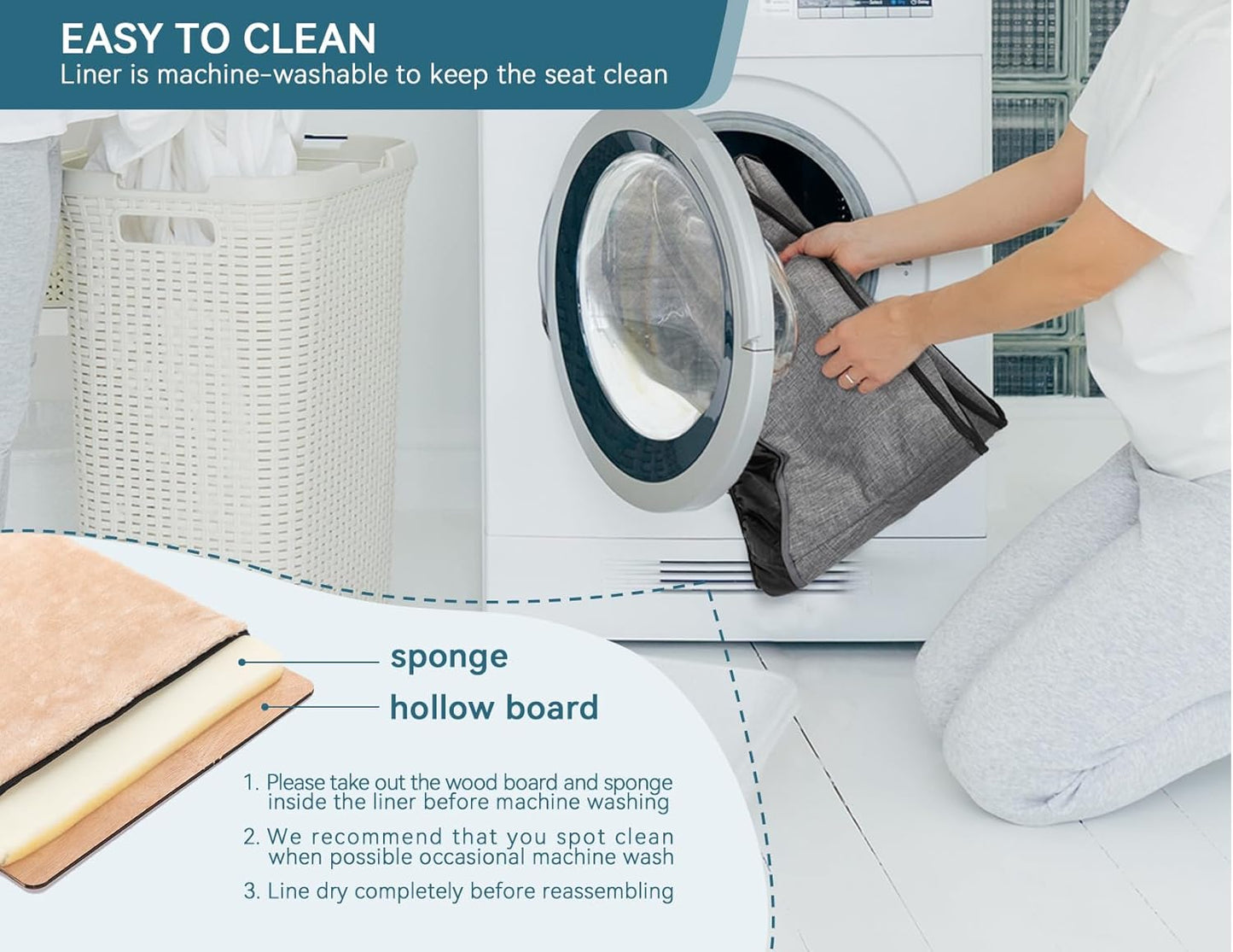 Petsfit Dog Car Seat Medium Sized Dog or 2 Small Dogs with Patent Buckles, Washable Pad, Dog Booster Car Seat for Dogs Up to 45 lbs (Medium, Light Grey)