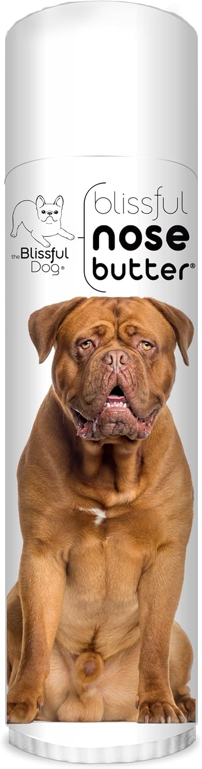 The Blissful Dog Dogue De Bordeaux Unscented Nose Butter - Dog Nose Butter, 0.50 Ounce