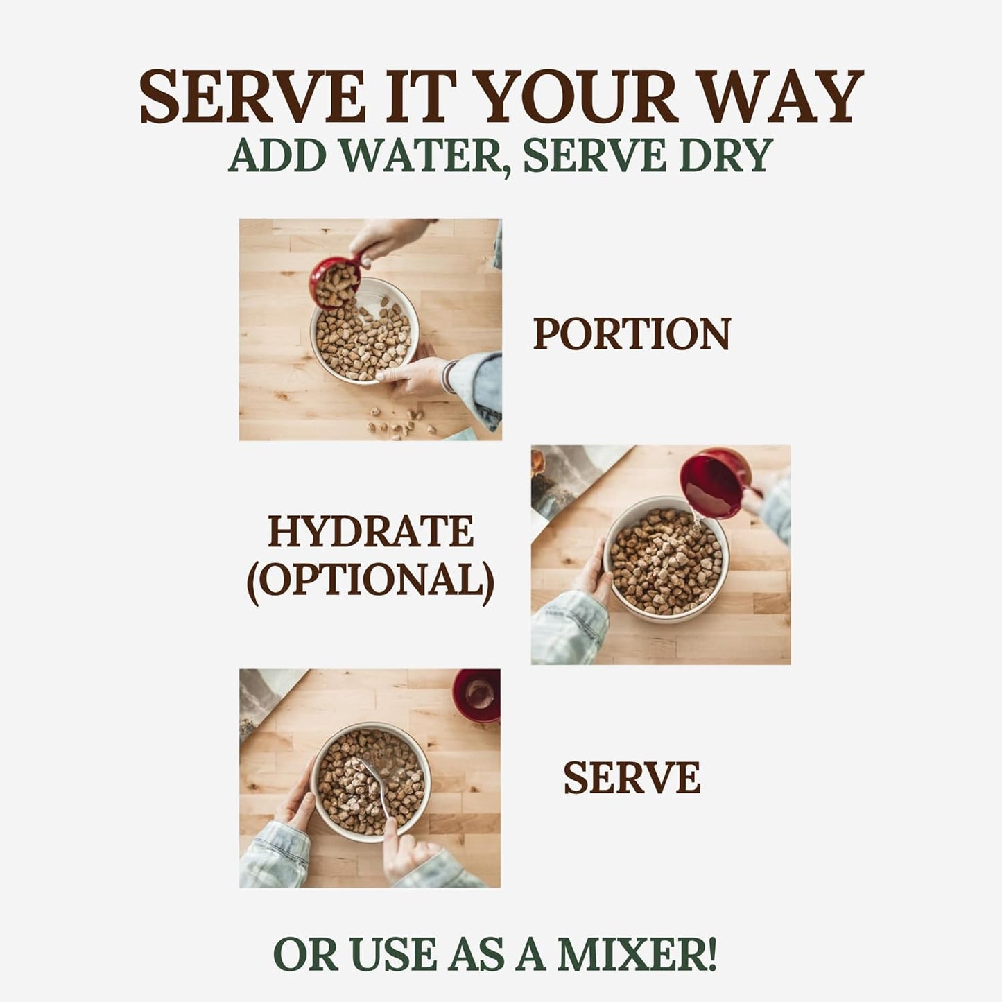 360 Pet Nutrition Freeze-Dried Raw Dog Food – Chicken Recipe with Liver & Organs, High Protein, Omega-3s, Fruits, Veggies & Superfoods, Grain-Free, No Fillers, 1 lb – Made in USA