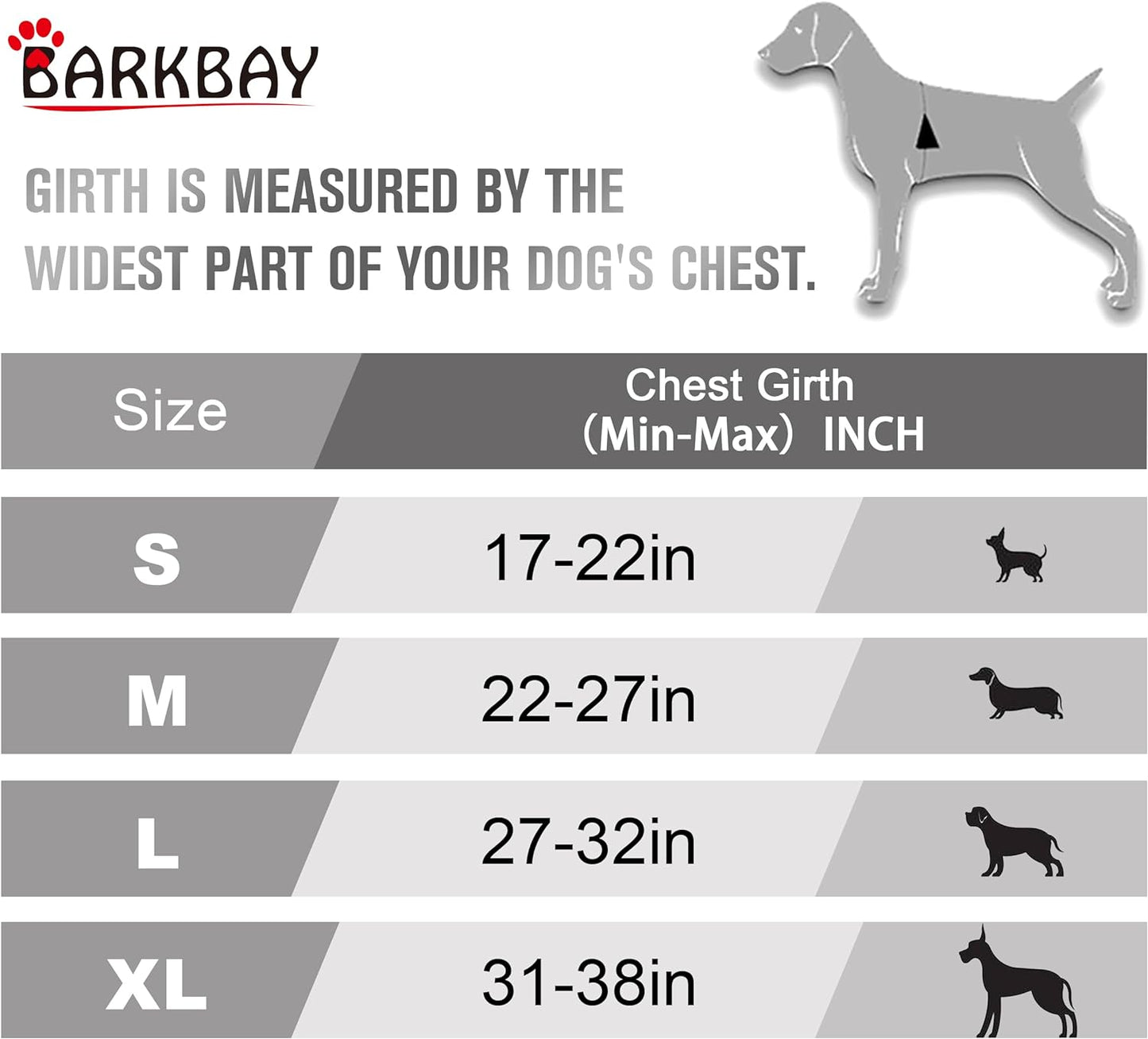 BARKBAY No Pull Dog Harness Front Clip Heavy Duty Reflective Easy Control Handle for Large Dog Walking(Pink,M)