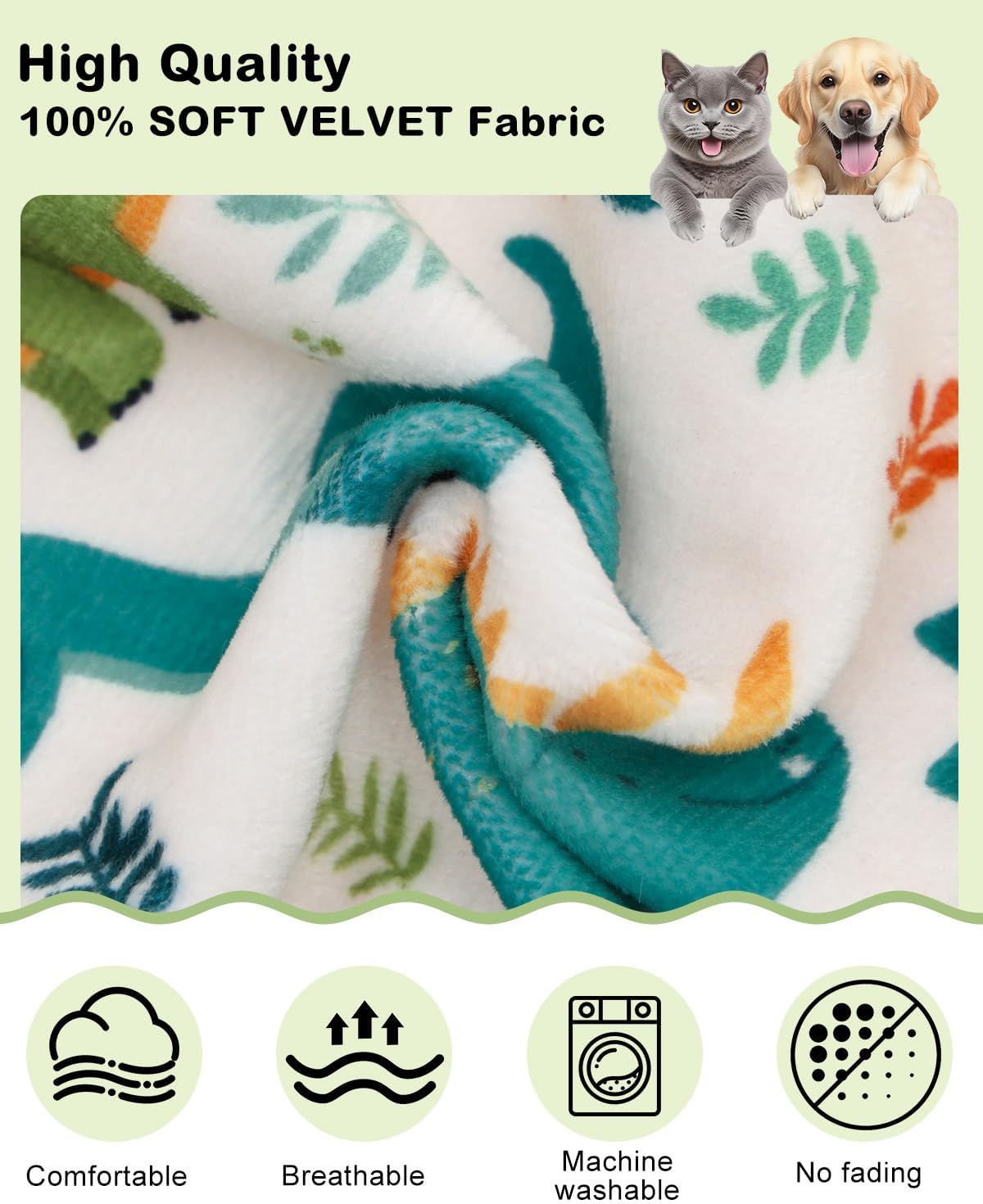 CuteBone Dinosaur Costume Dog Pajamas, Stretchy Spandex Crystal Velvet Sleepwear Coat for Small Dogs, Soft & Warm Pet Outfit Clothes for Cold Weather, Cozy Pullover Design COSP05L