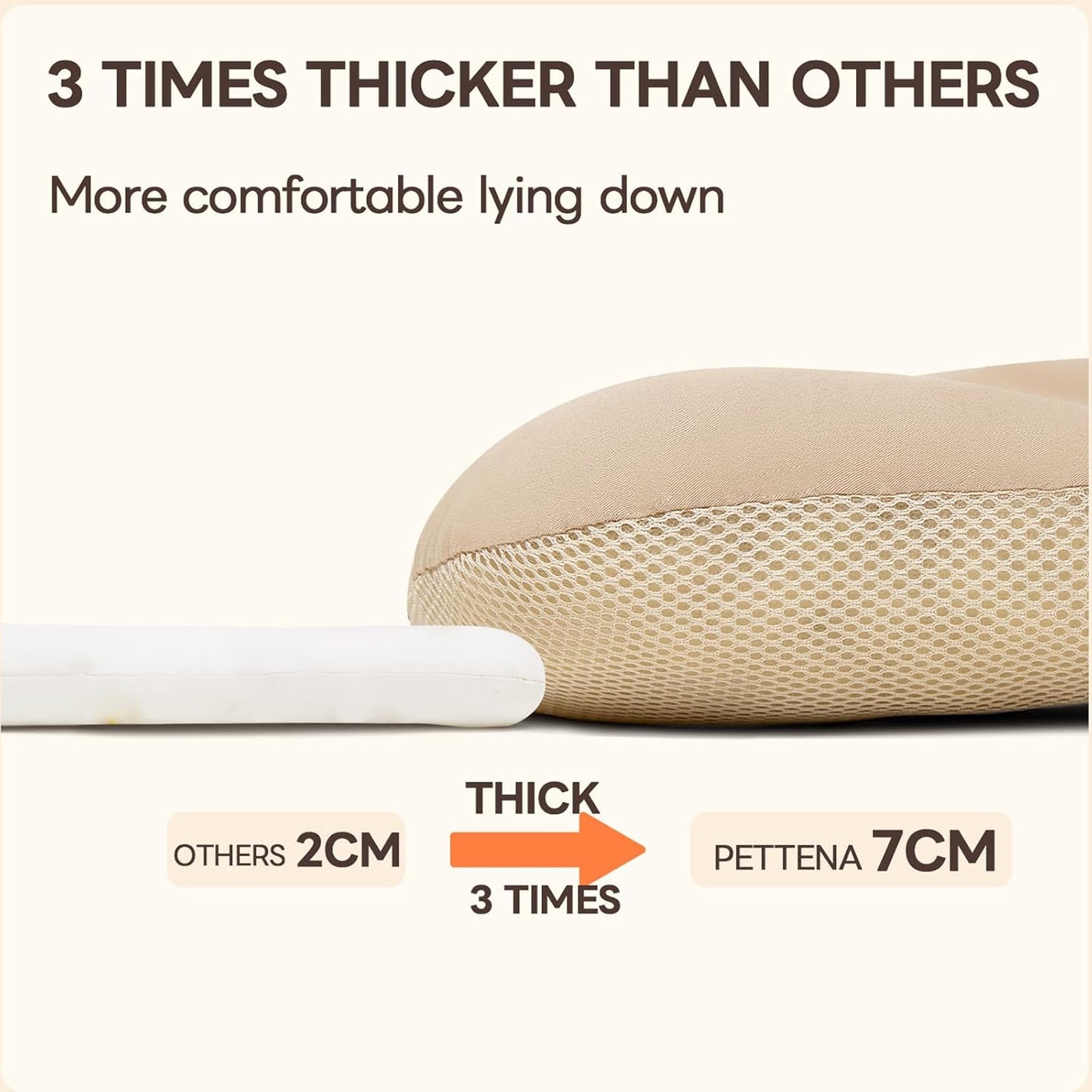 Pet Stroller Cushion for Dogs & Cats, Dog Stroller Mat, Ideal Accessories for Comfortable Rides