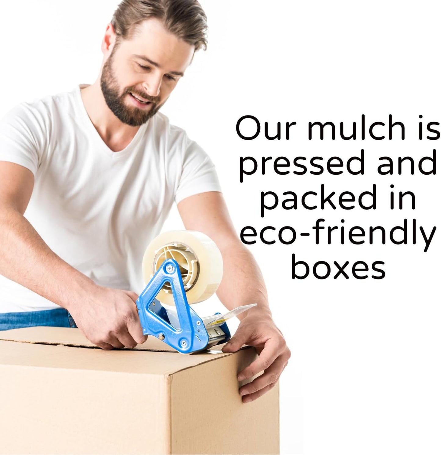 Premium Eucalyptus Wood Mulch for Indoor, Patio, Potting Media, Gardens, Lawns, and Landscaping (0.3 CF - 8 L - 9 QTS)