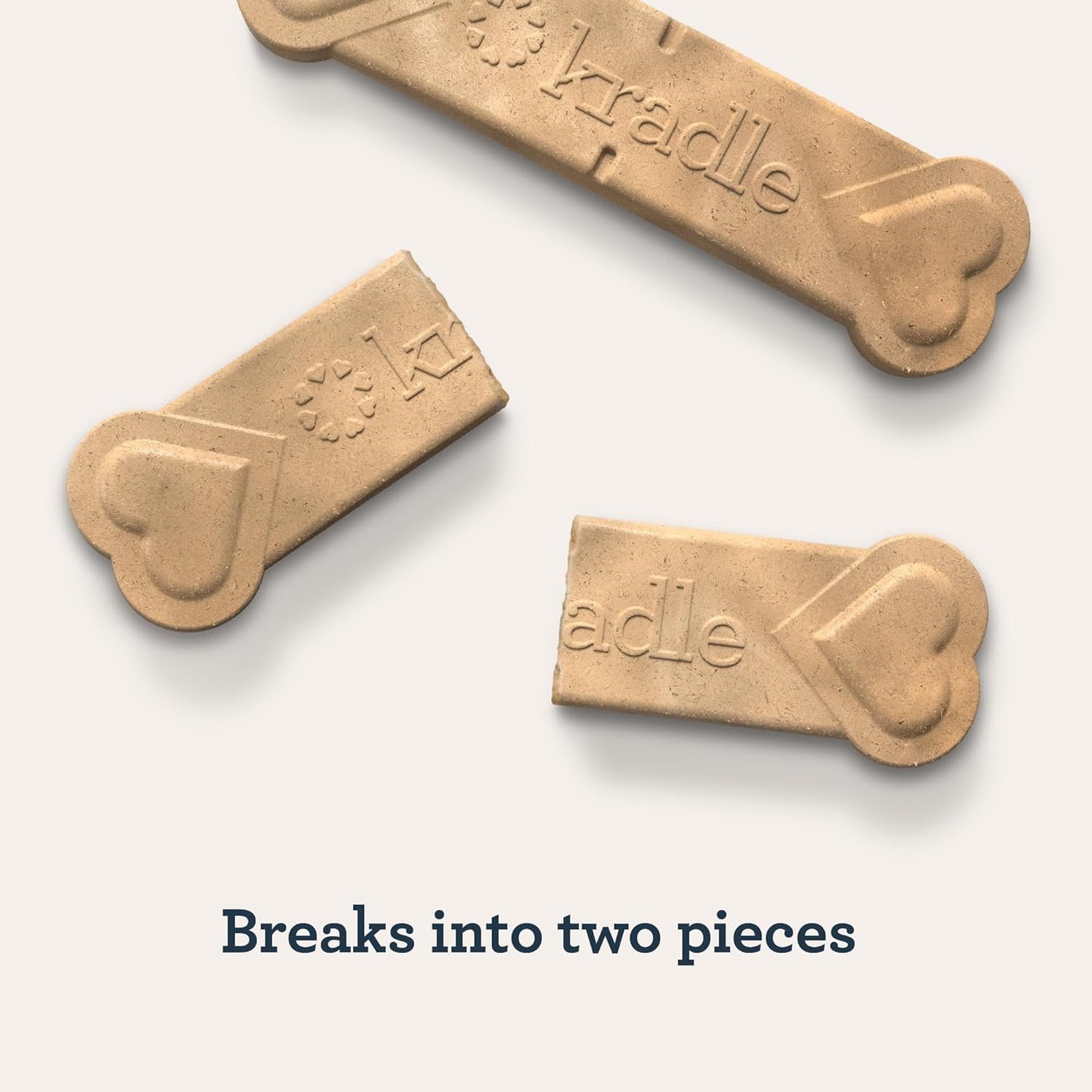 Kradle Chillers Hard Chews for Dogs - Ashwaganda GABA L-Theanine - Supports a Calm Demeanor - 6 Hard Chews