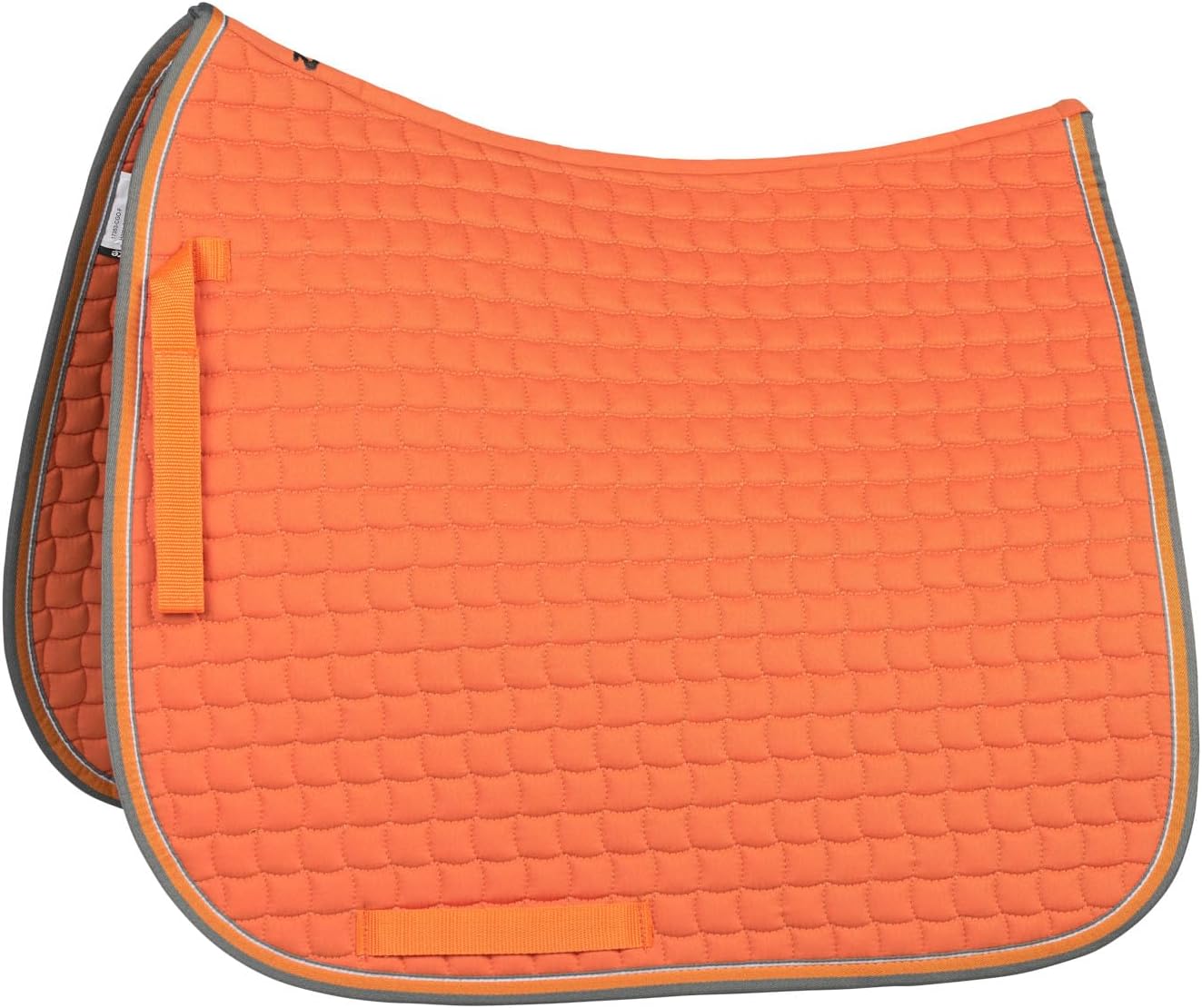 HORZE Adepto Quilted Quick-Dry Dressage Saddle Pad for Horses with Two-Tone Trim