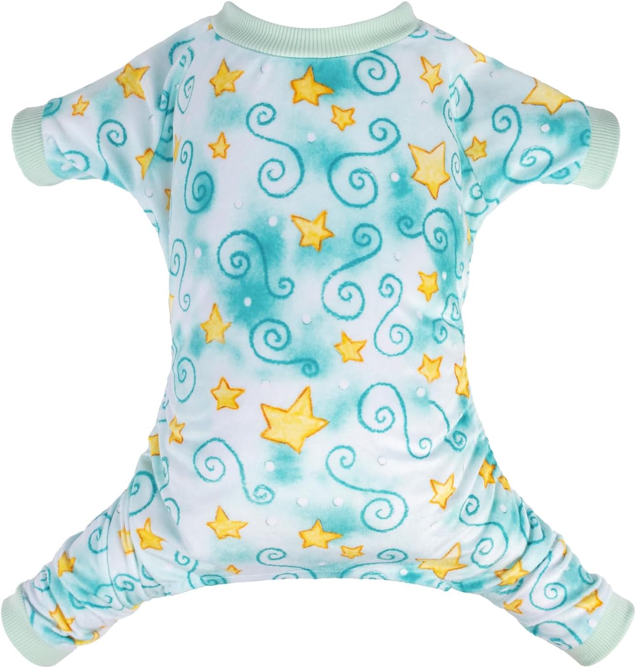 CuteBone Small Dogs Outfit Soft Puppy Onesies Pjs Dog Pajamas Pet Coat Cat Apparel Comfy Doggie Jumpsuit Bodysuit for All Seasons P279L