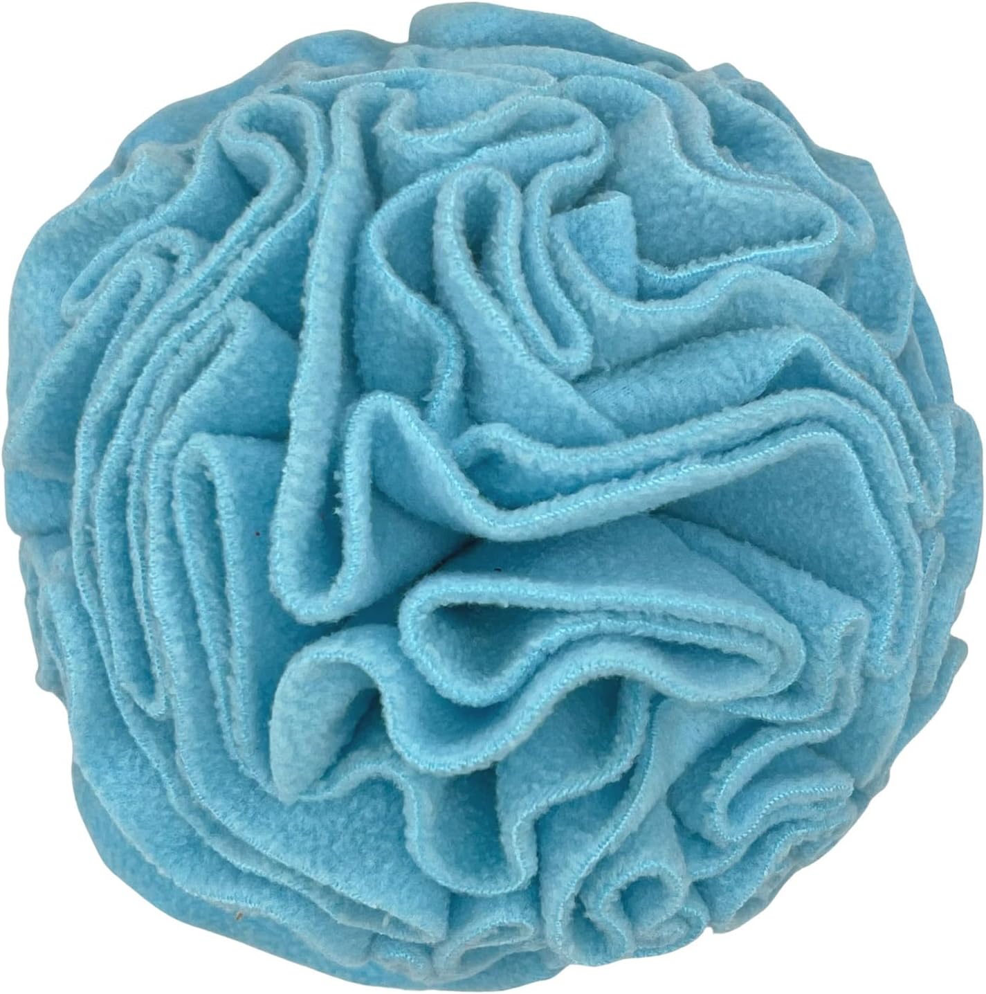 Glory To Dog Medium Breed Snuffle Interactive Foraging Dog Puzzle Ball Toy Blue Large