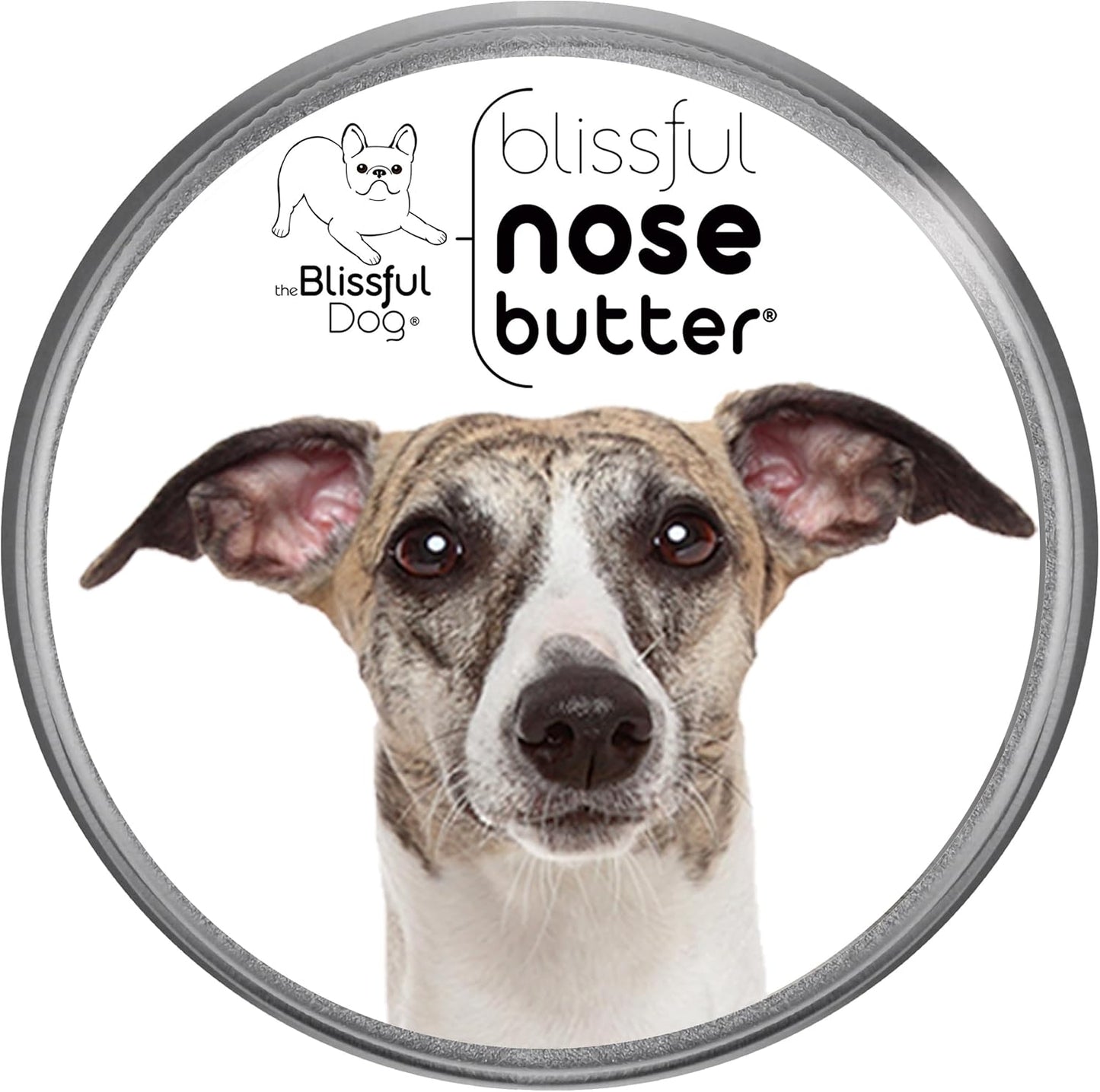 The Blissful Dog Whippet Unscented Nose Butter - Dog Nose Butter, 1 Ounce