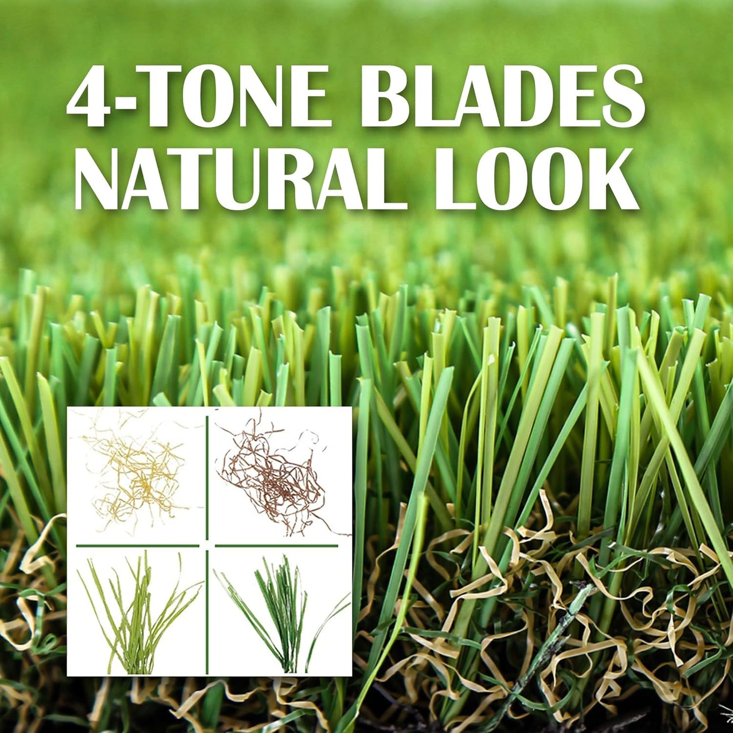 Artificial Grass Turf for Dogs 3 ft x 5 ft,1.38 inch Fake Grass Pee Pad for Puppy Potty Training，Faux pet Grass Rug for Indoor/Outdoor Patio,Dogs Wee Wee Pad,Turf Grass Mat for Dogs Potty